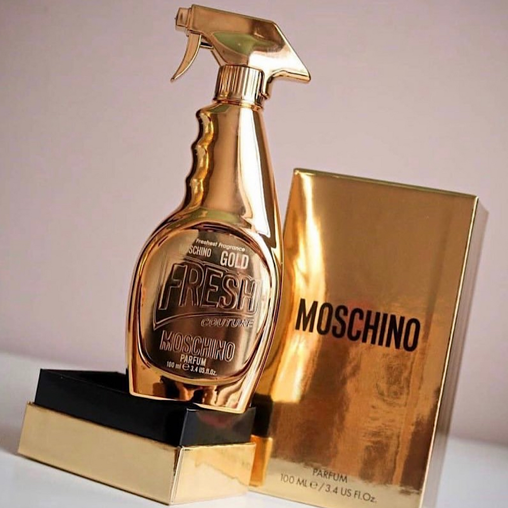 GOLD FRESH COUTURE MOSCHINO