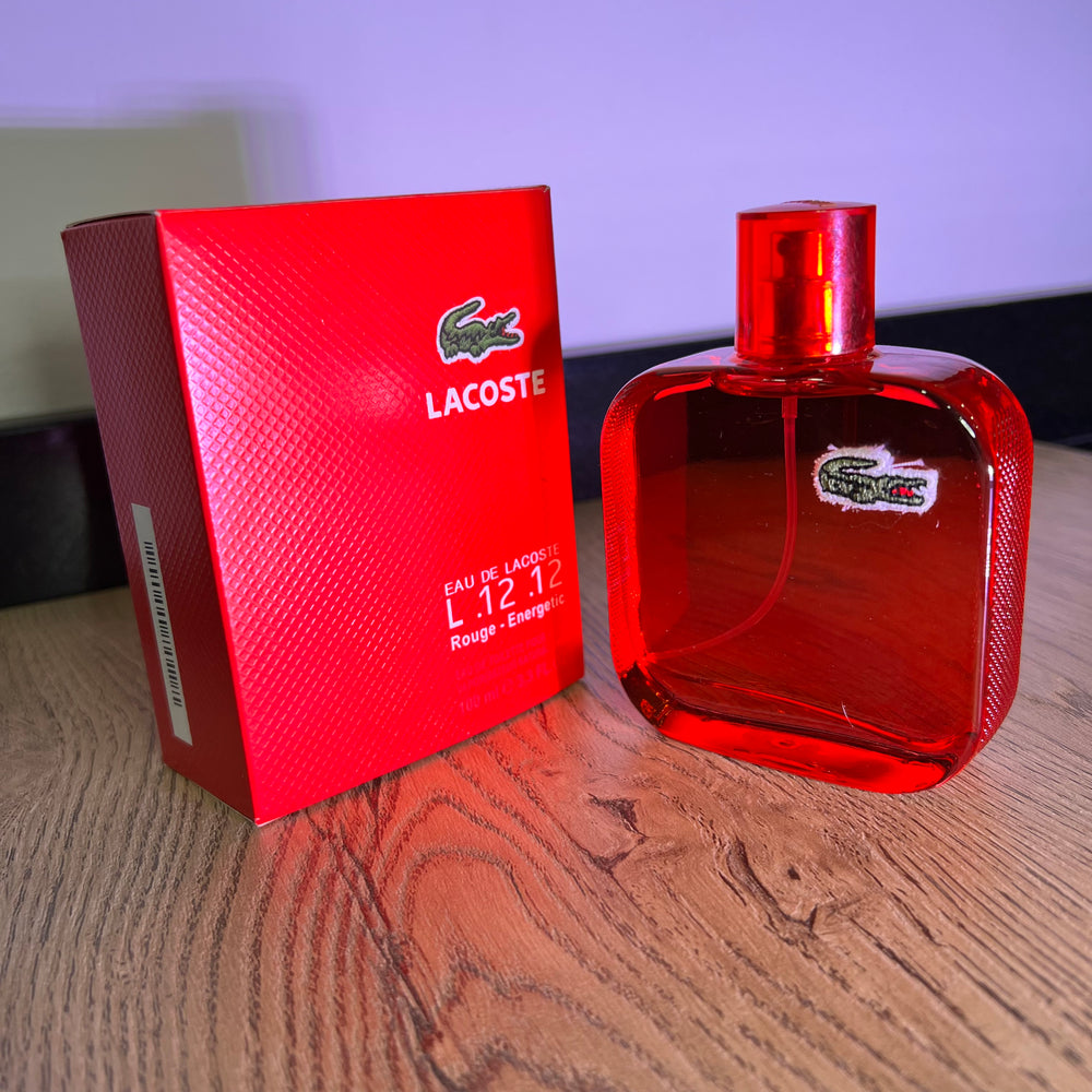 LACOSTE EAU DE LACOSTE L.12.12 ROUGE ENERGETIC